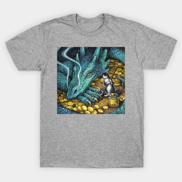 Dragon Spa Day T-Shirt by Elisabeth Alba